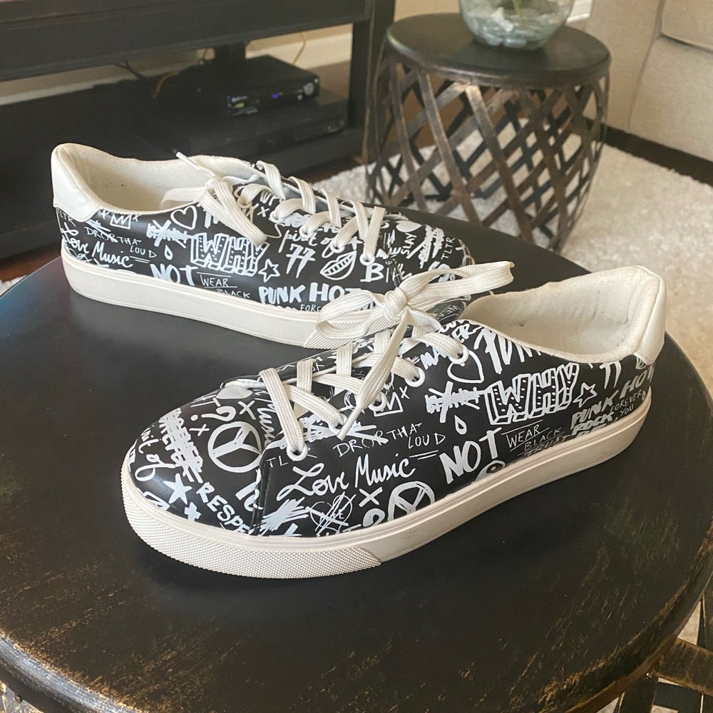 Aldo graffiti sneakers